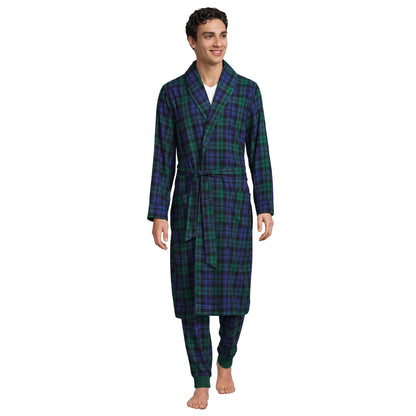 Lands' End Men's Flannel Sleepwear Robe