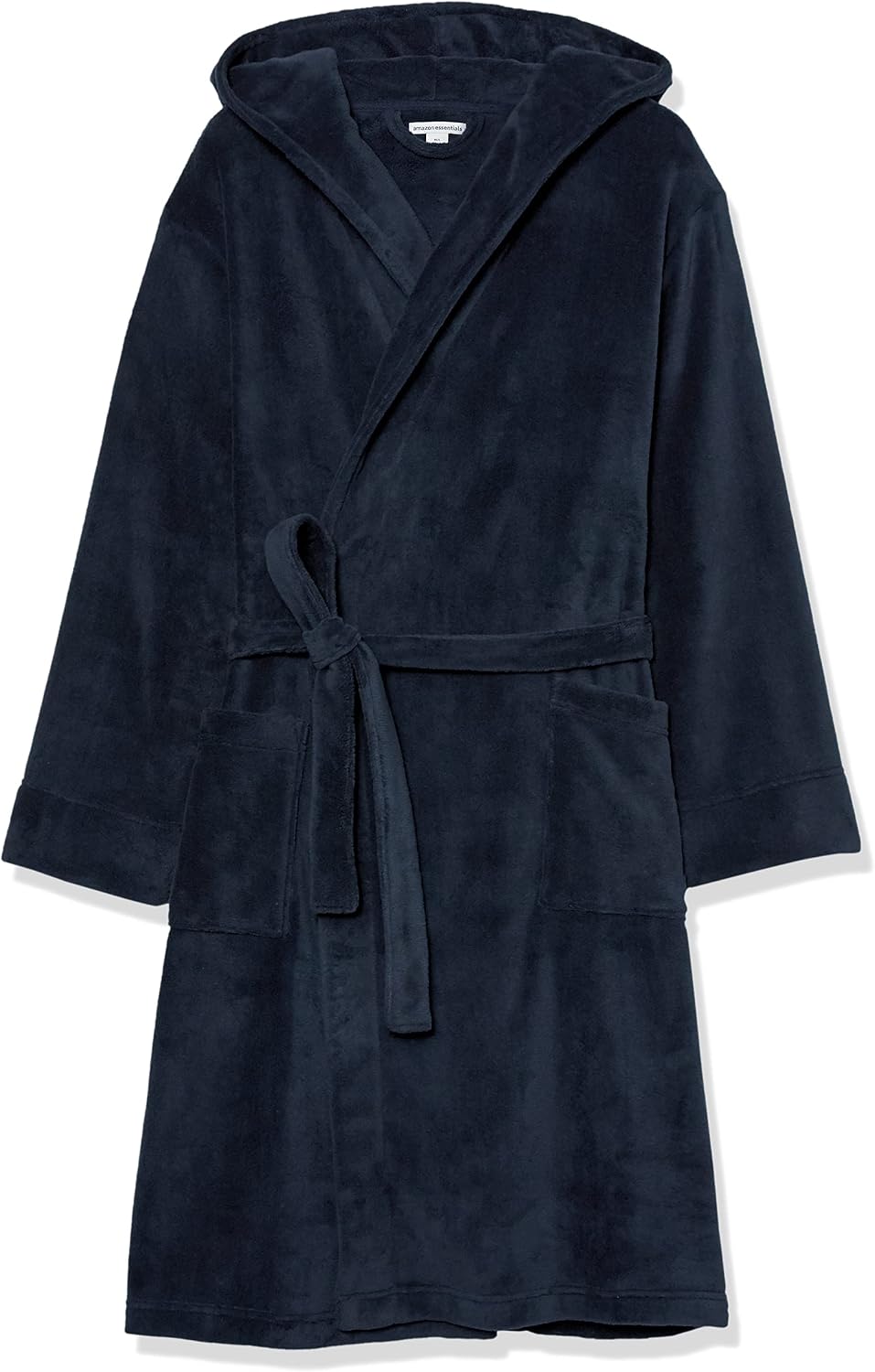 Amazon Essentials Men's Mid-Length Plush Bathrobe