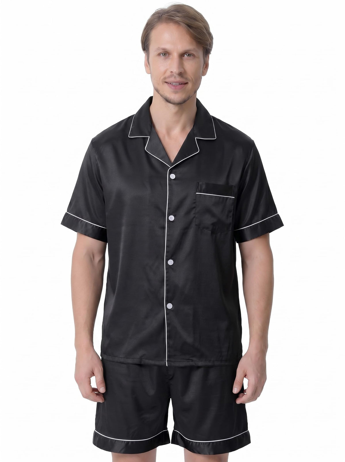 Jecery 2 Pcs Matching Pajamas for Women Man