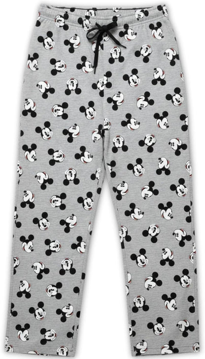 Disney Mens Lounge Pants Pajama Bottoms Jack Skellington Mickey Mouse