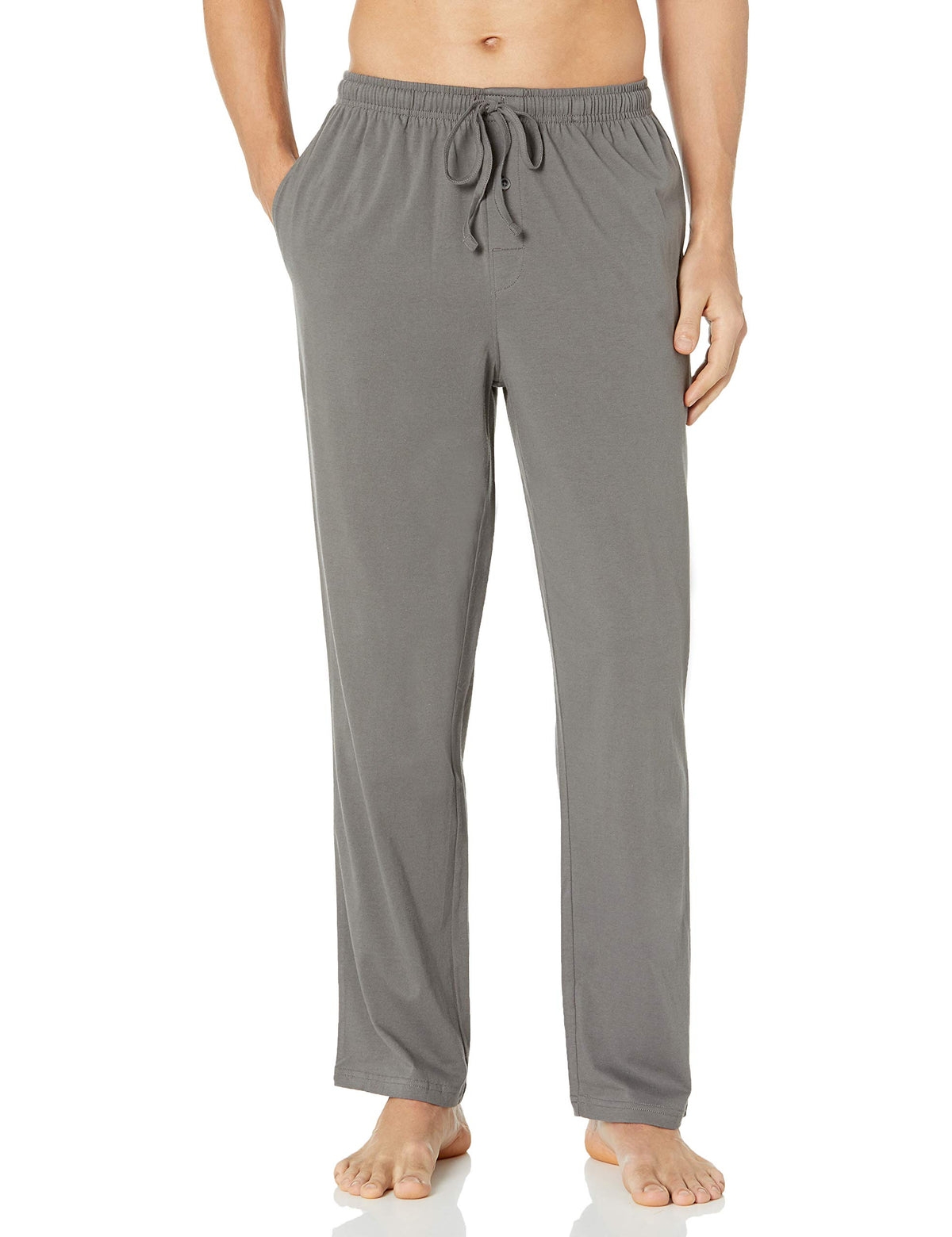 Amazon Essentials Men's Relaxed-Fit Lightweight Cotton Knit Lounge Pajama Pants