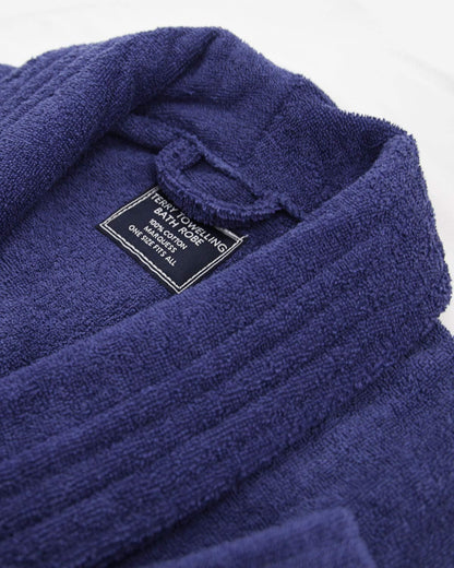 Marquess All-Cotton Bathrobe Thick Plush Cloth Housecoat Terry Toweling, Sweat Steaming Clothes Comfortable & Warm
