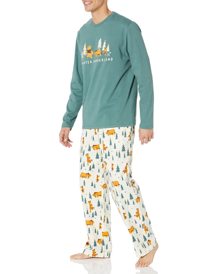 Amazon Essentials Disney | Marvel | Star Wars Men's Soft & Comfortable Flannel Pajama Sleep Sets