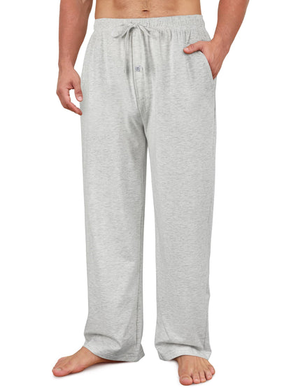 Men's Cotton Pajama Pants Soft Pjs Bottoms Lounge Sleepwear