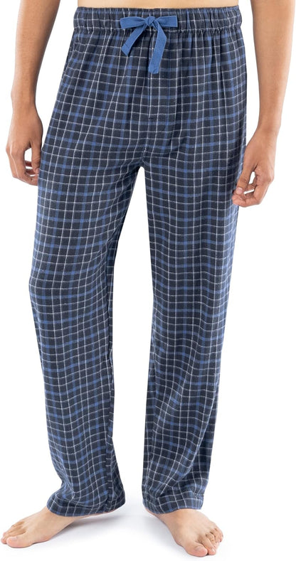 Fruit of the Loom Men's Flannel Pajama Sleep Set