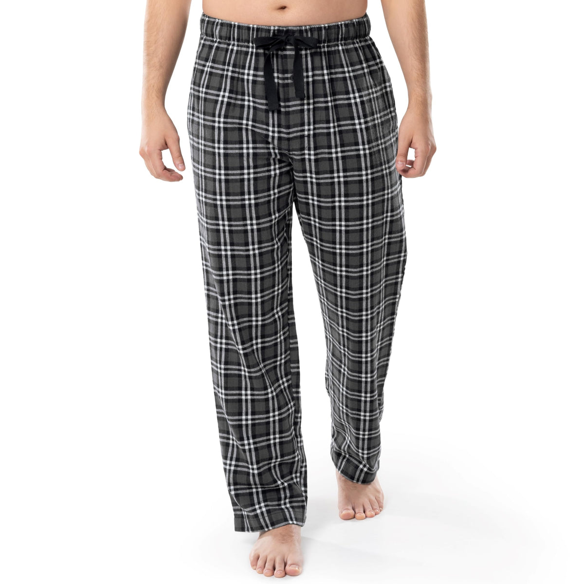 Fruit of the Loom Men's Soft Flannel Pajama Lounge Sleep Pant