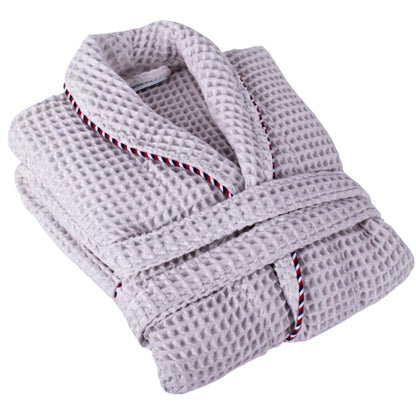 PÜSKÜL Natural 100% Turkish Cotton Luxury Waffle Robe for Women & Men