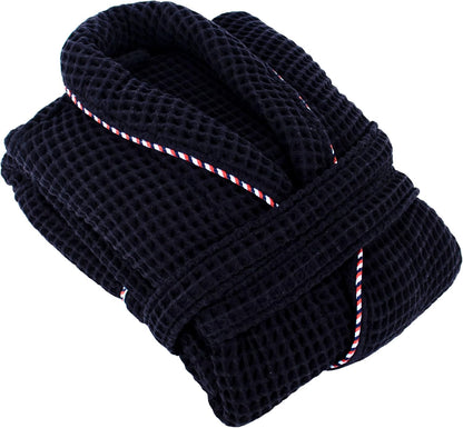 PÜSKÜL Natural 100% Turkish Cotton Luxury Waffle Robe for Women & Men