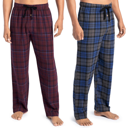 Fruit of the Loom Men's Soft Flannel Pajama Lounge Sleep Pant