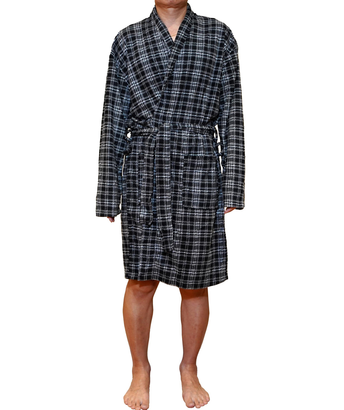 Beverly Hills Polo Club Men's Beverly Hills Polo Micro Fleece Loungewear Robes