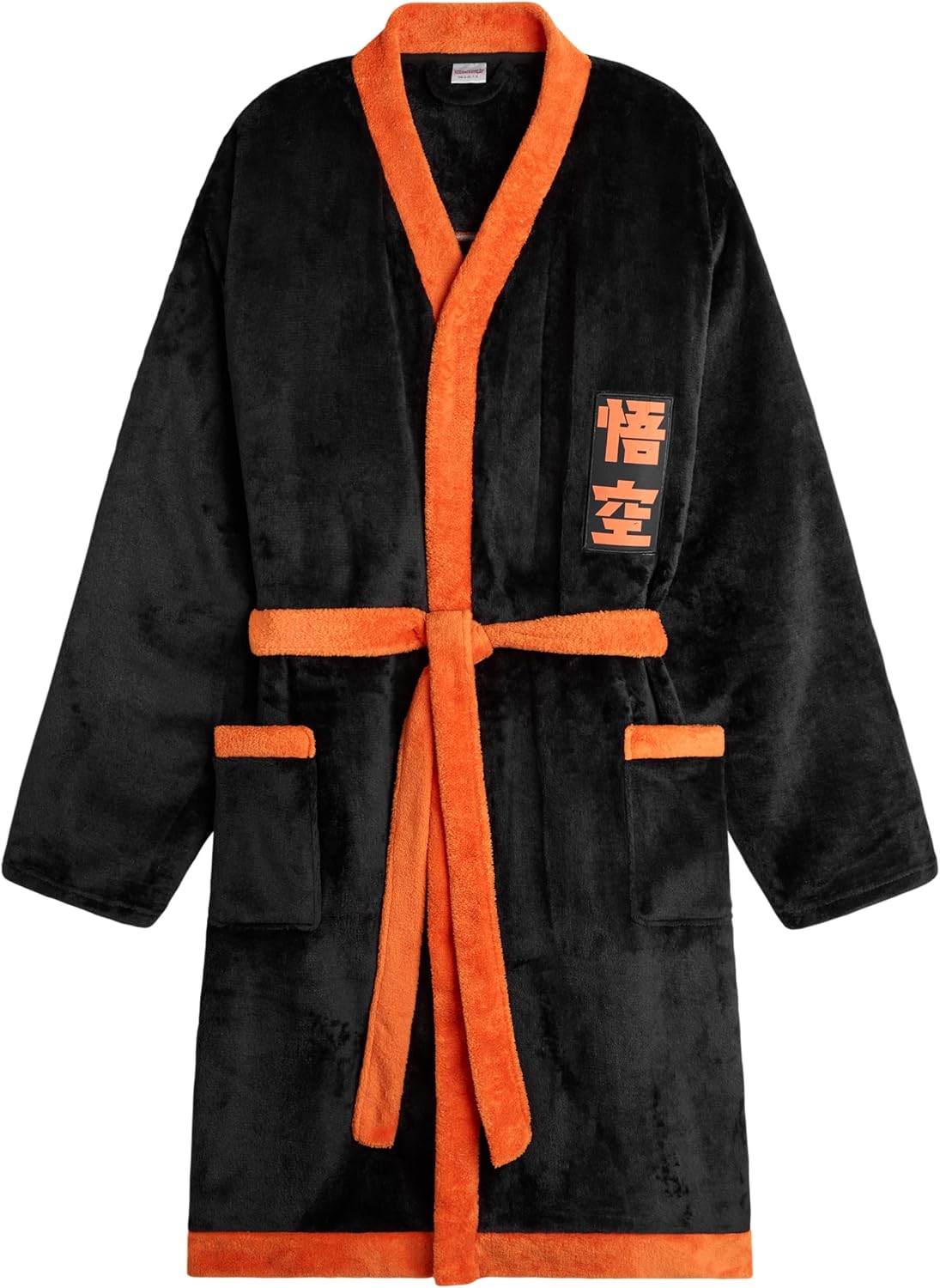 Dragon Ball Z Fleece Robe for Men, Teens, Warm Bathrobe, Cozy Robe Plush House Coat, Goku Anime Gifts for Men