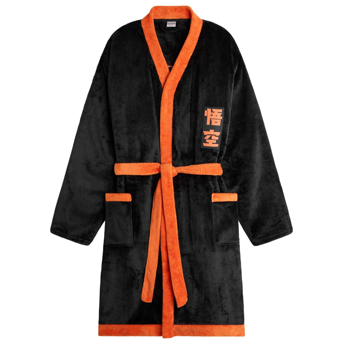 Dragon Ball Z Fleece Robe for Men, Teens, Warm Bathrobe, Cozy Robe Plush House Coat, Goku Anime Gifts for Men