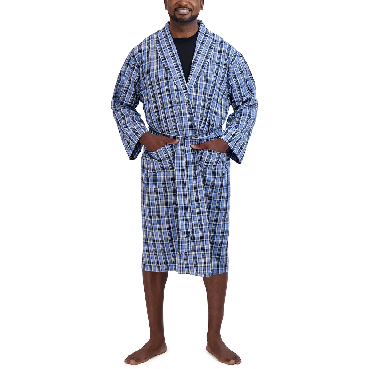 Hanes Hanes Tall Men's Woven Shawl Collar Robe Sleepwear