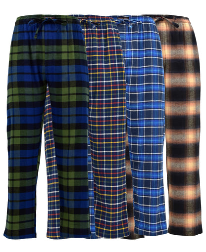Andrew Scott Men's Flannel Drawstring Pajama Pants