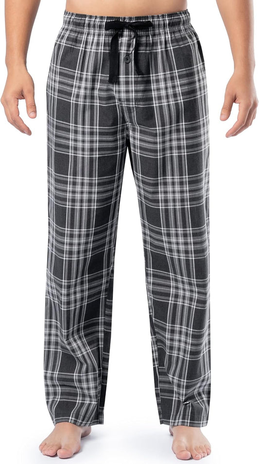 Fruit of the Loom Men's Broadcloth Woven Sleep Pajama Pant
