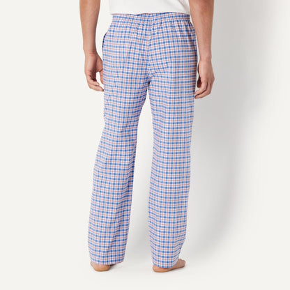 Amazon Essentials Men's Cotton Poplin Straight-Fit Pajama Pants with Pockets, Elastic Waist, Drawstring