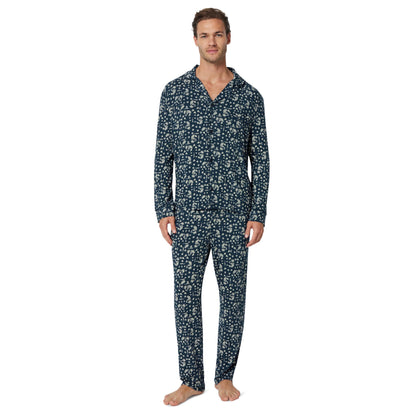 Amazon Essentials x Sofia Grainge Men's Long Sleeve Relaxed Fit Breathable Modal Jersey Pajama Set, Loungewear