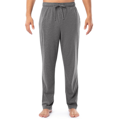 Fruit of the Loom Men's Extended Sizes Jersey Knit Sleep Pajama Lounge Pant (1 & 2 Packs)
