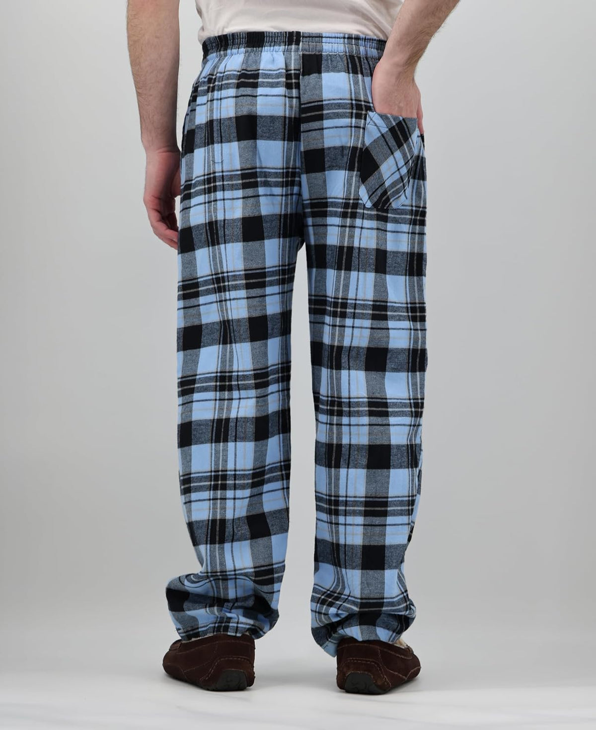 Andrew Scott Men's Flannel Drawstring Pajama Pants