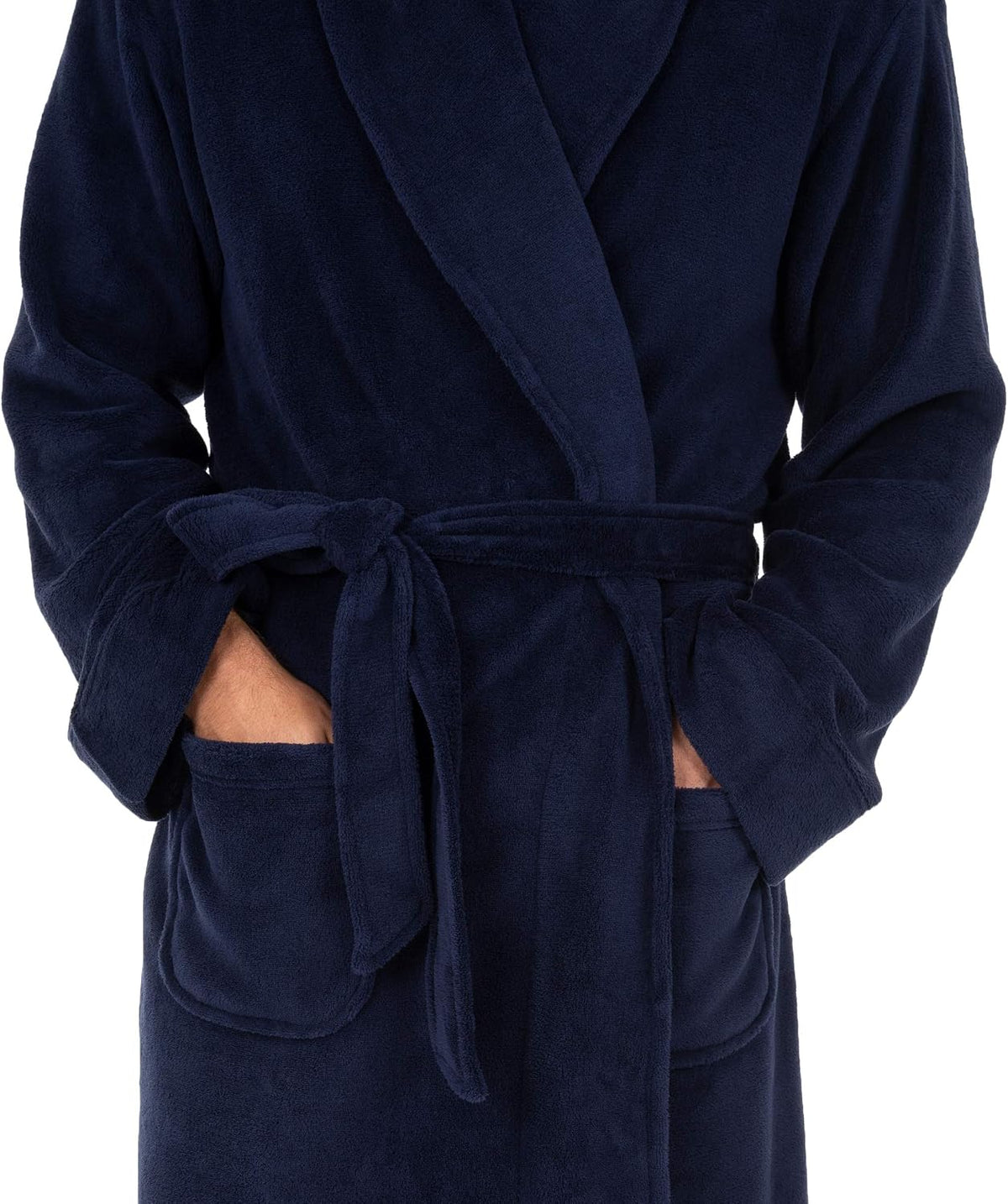IZOD Men's Comfort-Soft Fleece Robe