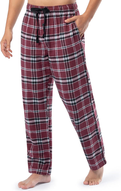 Fruit of the Loom Men's Soft Flannel Pajama Lounge Sleep Pant