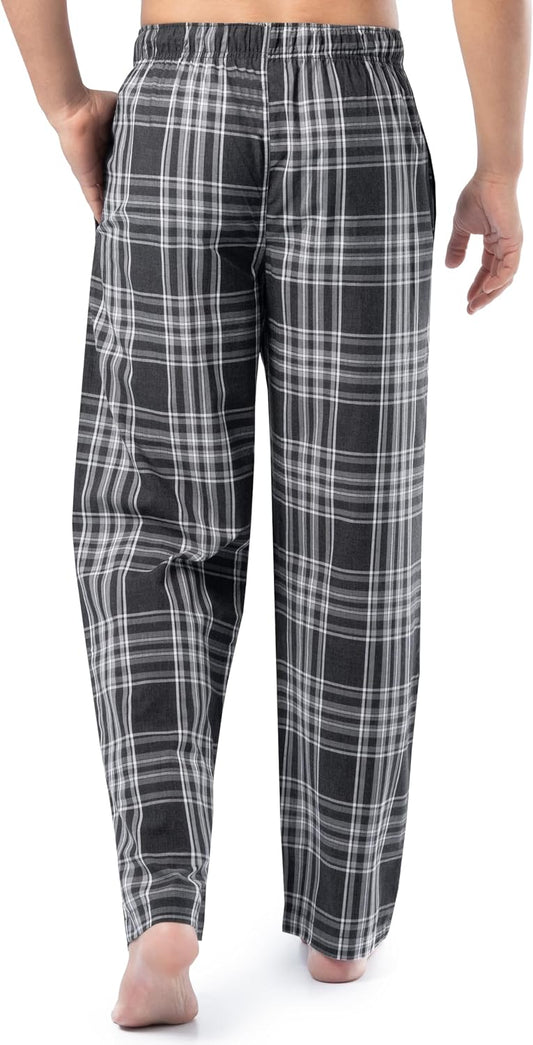Fruit of the Loom Men's Broadcloth Woven Sleep Pajama Pant