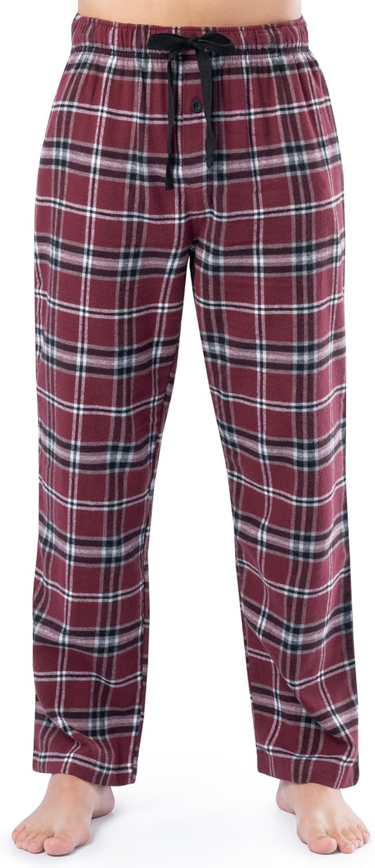 Fruit of the Loom Men's Soft Flannel Pajama Lounge Sleep Pant