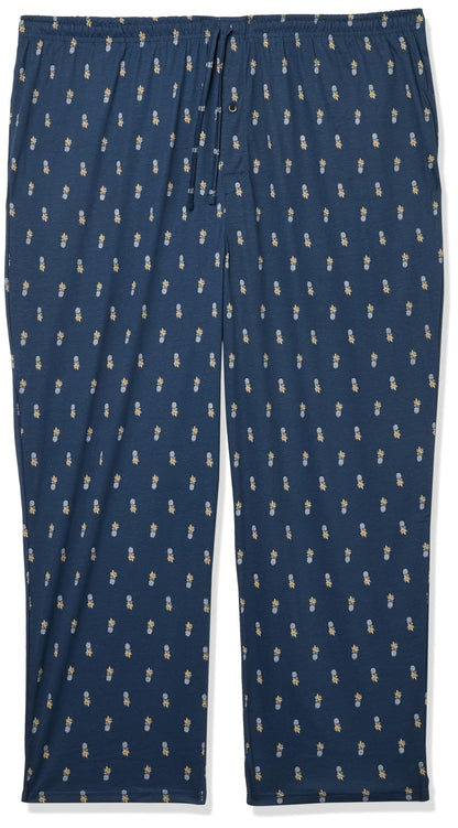 Amazon Essentials Men's Relaxed-Fit Lightweight Cotton Knit Lounge Pajama Pants