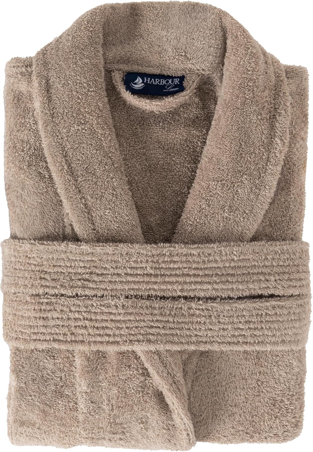 Men's Turkish Cotton Terry Bathrobe, Shawl Collar