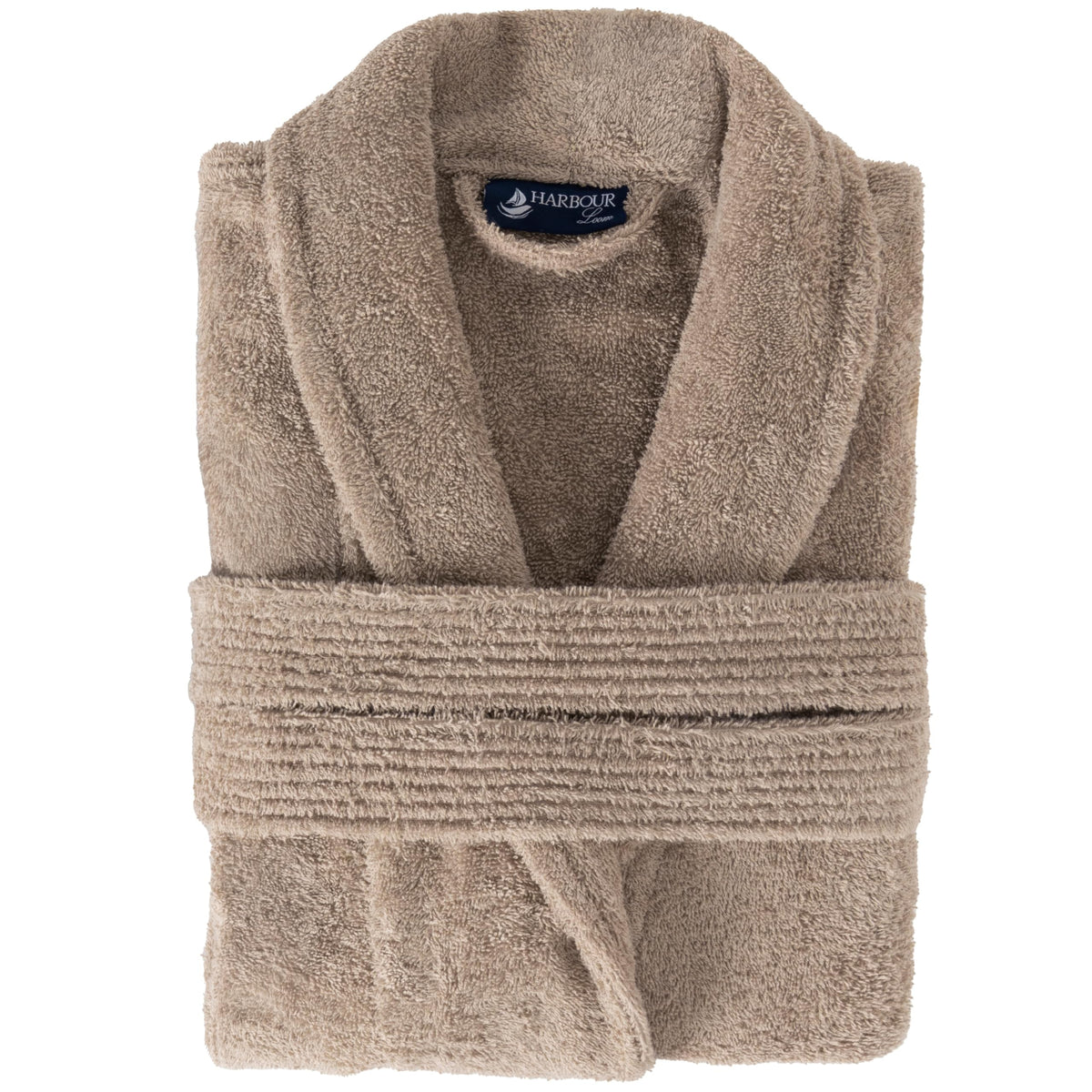 Men's Turkish Cotton Terry Bathrobe, Shawl Collar