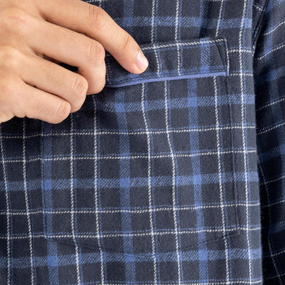 Fruit of the Loom Men's Flannel Pajama Sleep Set