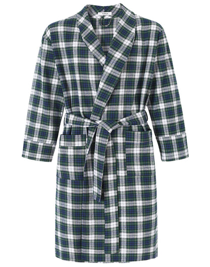 Latuza Men's Cotton Flannel Robe