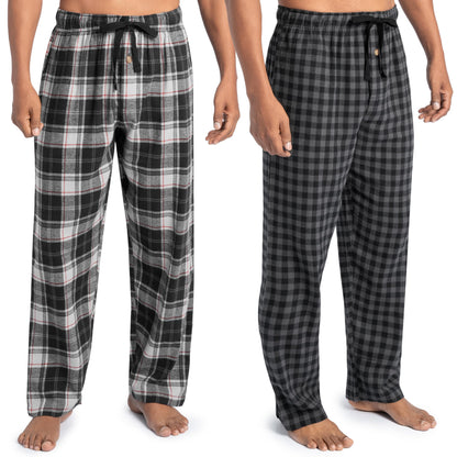Fruit of the Loom Men's Soft Flannel Pajama Lounge Sleep Pant
