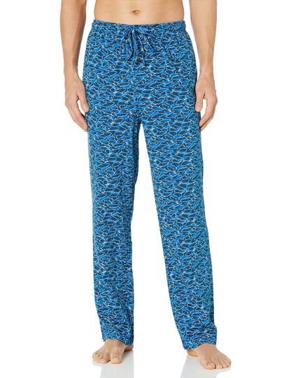 Amazon Essentials Men's Relaxed-Fit Lightweight Cotton Knit Lounge Pajama Pants