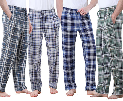 DITOK Men's Lightweight Pajama Pants Soft Lounge Sleep Joggers Adjustable Drawstring & Pockets All-Season Sleepwear