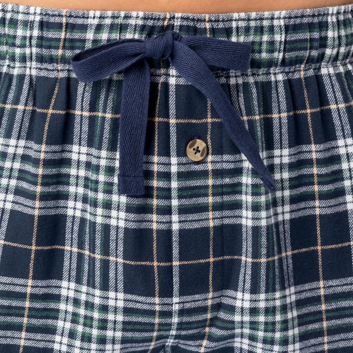 Fruit of the Loom Men's Jersey Knit Top and Flannel Pant Pajama Sleep Set